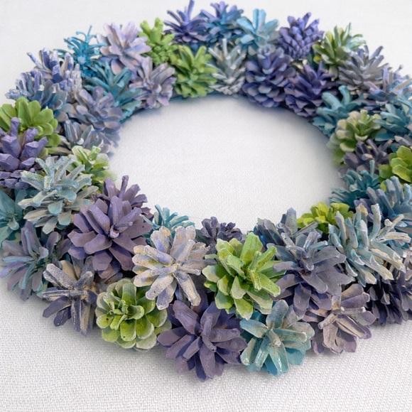 Handmade Pinecone Wreath | Approx 14” - Picture 3 of 5